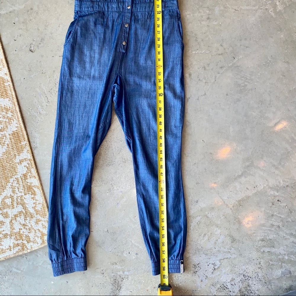 NWOT One Teaspoon Denim Long Sleeve Jumpsuit Size XS - Picture 11 of 16